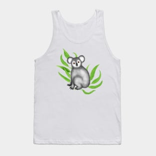 Cute Sitting Koala Tank Top